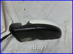 03 04 05 06 07 Chevy Tahoe Driver Mirror Left LH White With Turn Signal
