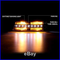 03-06 Chevy Silverado Smoke Tinted LED Bumper Turn Signal DRL Parking Lamp Light