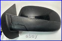 07-13 Chevrolet Silverado Black Left Driver Side Mirror Turn Signal Oem M184