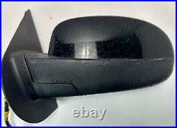 07-13 Chevrolet Silverado Black Left Driver Side Mirror Turn Signal Oem M184