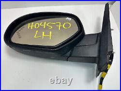 07-13 Chevrolet Silverado Black Left Driver Side Mirror Turn Signal Oem M184