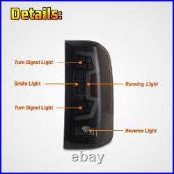 07-13 for Chevy Silverado 1500 2500 3500 LED Tail Lights Sequential Turn Signal