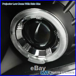07-14 Chevy Silverado 1500 2500HD 3500HD Pickup Black Halo Projector Headlights