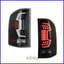 07-14 For Chevy Silverado 1500 2500 3500 LED Tail Lights Sequential Turn Signal