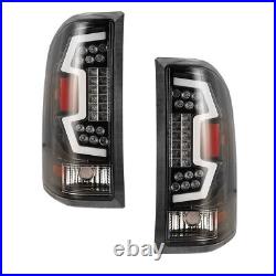 07-14 For Chevy Silverado 1500 2500 3500 LED Tail Lights Sequential Turn Signal