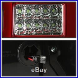 14-17 Silverado 1500 15-17 2500HD 3500HD Sequential Turn Signal LED Tail Lights