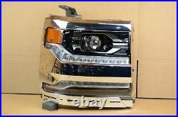16 17 18 Chevrolet Silverado 1500 Right Passenger RH LED Headlight OEM Complete