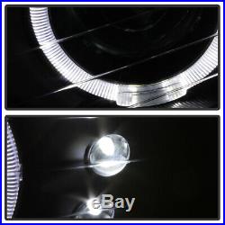 1999-2002 Chevy Silverado 00-06 Suburban LED Halo Headlights Bumper Signal Lamps