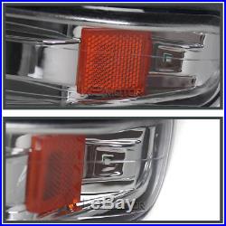 1999-2002 Silverado 2000-2006 Chevy Tahoe Projector Headlights+LED Bumper Light