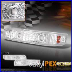 2000-2006 Chevy Suburban Tahoe LED Halo Projector Headlights + Signal Lights