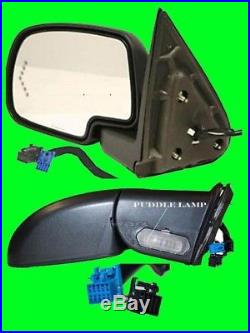 2003 2004 2005 2006 GM Truck & Suv Mirror With Glass Turn Signal Driver Side
