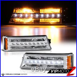 2003-2006 Avalanche 2500 Crystal clear turn signal headlights LED Brightest