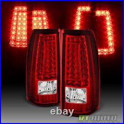 2003-2006 Chevy Silverado Sierra LED C Shape Tail Lights Lamps 03 04 05 06