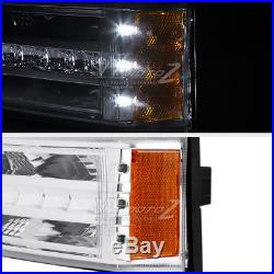 2003-2006 Silverado 1500 2500 3500 SMD LED Signal DRL Bumper Parking Light Lamp