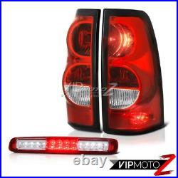 2003-2006 Silverado 2500Hd Red High Stop Light Tail Lights Oe Style Replacement