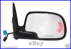 2003-2007 Chevy/ Gmc/ Cadillac Power Heated Arrow Turn Signal View Side Mirror