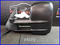 2005 Silverado 1500 Driver Side Aftermarket Heated Turn Signal Tow Mirror Black