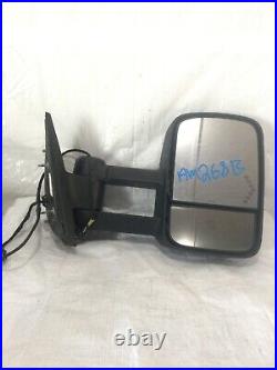 2011 Chevy Silverado 3500HD Right Passenger Towing Mirror With Turn Signal OEM