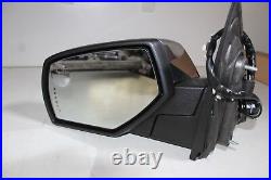 2014 15 16 17 18 GMC Sierra Silverado Left Hand Mirror Chrome WithTurn Signal OEM