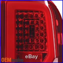 2014 2015 2016 2017 Chevy Silverado GMC Sierra LED Light Bar Tail Lights Clear