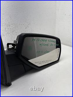 2014 2015 2017 chevy silverado gmc sierra right mirror with turn signal used oem