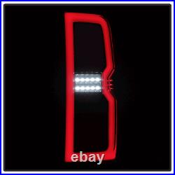 2014-2018 Chevy Silverado 1500 LED Tube Sequential Signal Tail Lights Lamps Set