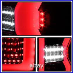 2014-2018 Chevy Silverado 1500 LED Tube Sequential Signal Tail Lights Lamps Set