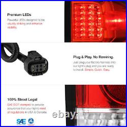 2014-2018 Silverado 1500 2015 2500HD 3500HD Red ULTRA BRIGHT LED Tail Lights