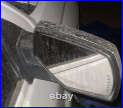 2014 Chevy Silverado 1500 Door Mirror Passenger Right Chrome with Turn Signal OEM