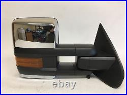 2015-2019 Chevy Silverado Right Passenger Tow Mirror Heated Turn Signal OEM 5146