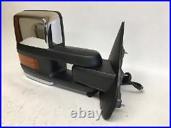 2015-2019 Chevy Silverado Right Passenger Tow Mirror Heated Turn Signal OEM 5146