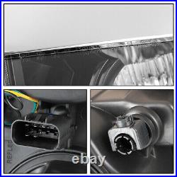 2015-2019 For Chevy Silverado 2500HD 3500HD Chrome Projector Headlights Headlamp