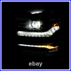 2016-18 Chevy Silverado 1500 Chrome DRL Projector Headlight Driver