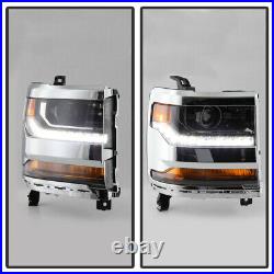 2016-2019 Chevy Silverado 1500 HID/Xenon LED DRL Projector Headlight Passenger