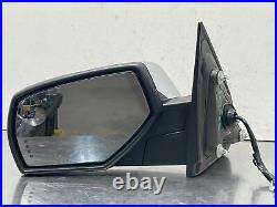 2018 Chevy Silverado 1500 Door Mirror Driver Left Chrome Power witho Turn Signal