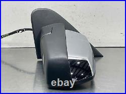 2018 Chevy Silverado 1500 Door Mirror Driver Left Chrome Power witho Turn Signal