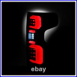 2019-2023 Chevy Silverado 1500 LED Model Black Full LED Tail Lights Lamps Pair