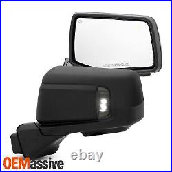 2019-2024 Chevy Silverado 1500 LED Towing Mirror Power Glass Heated BSM Smoke