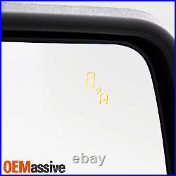 2019-2024 Chevy Silverado 1500 LED Towing Mirror Power Glass Heated BSM Smoke