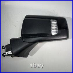 2020-2023 Chevrolet Silverado OEM Left Driver Mirror Black Turn Signal Blindspot