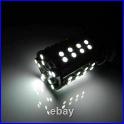 2PCS 3157 3156 LED Backup Reverse Turn Signal DRL Light Bulbs White Error Free