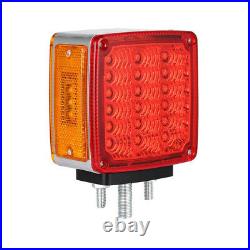 2PCS 39LED Versatile Tail Brake Light Turn Signal Indicator Side Marker Lamp New