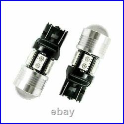 2X Back Up Reverse Light Bulb 10-SMD 7443 7440 LED Lamps 6000K Extremely Bright