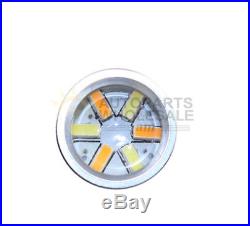 2× Dual 3157 4157NA 60SMD LED Switchback White Amber Turn Signal Light DRL Bulbs