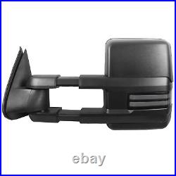 2x Tow Mirrors For 99-02 Chevy Silverado GMC Sierra Power Heated with Turn Signal