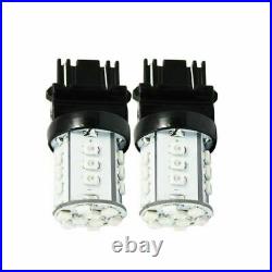 3156 3157 24-SMD Amber LED Bulbs For Front Rear Turn Signal Light 4057 3457 3357