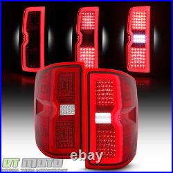 3D Sequential 2014-2018 Silverado 1500 15-19 2500/3500HD LED Tail Lights Lamps