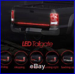 48 Redline LED Pickup Truck Tailgate Reverse Brake Turn Signal Tail light Bar