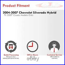 4PC Smoke Amber Headlights + Signal Bumper Lamps For 2003-2006 Chevy Silverado