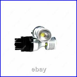 4-SMD 7440 7443 White XP-E Projector Lens LED Daytime Running Light DRL Bulbs